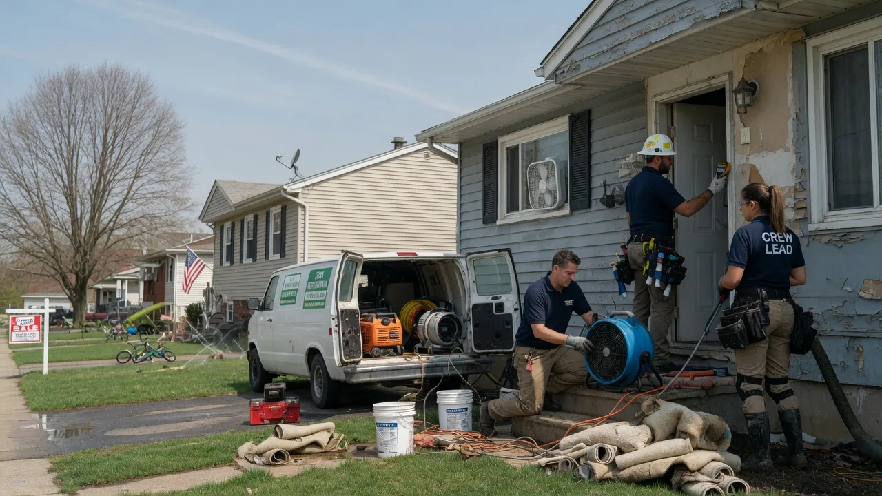 Flood Cleanup in Almond, WI near me