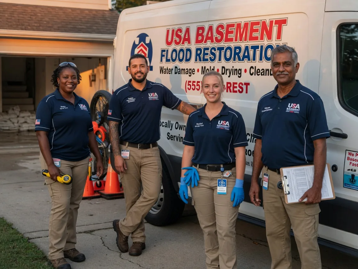 Basement Flood Cleanup company in Almond, WI